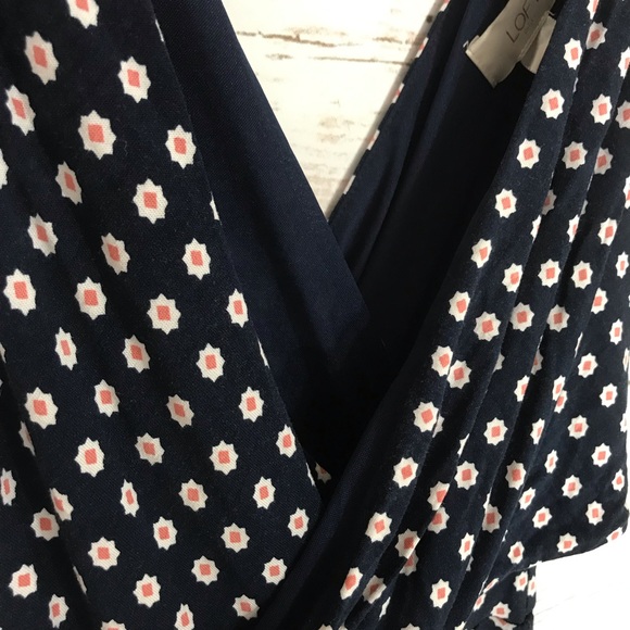 LOFT NAVY BLUE TANK DRESS SIZE XS - Picture 3 of 6